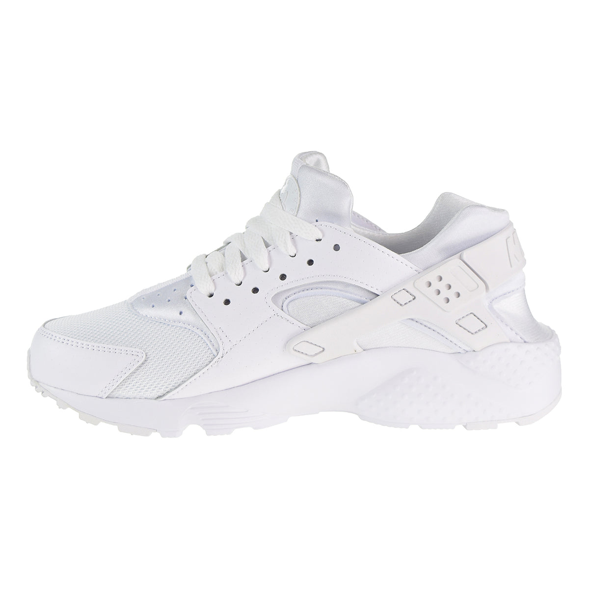 Nike Huarache Run Big Kid's Running Shoes White/Platinum