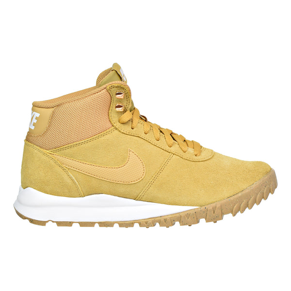 Nike Hoodland Suede Mens Boots Haystack/Sail/Gum Light brown