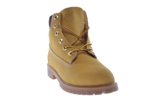 Timberland Big Kids 6 Inch Premium Weather Proof Boot Wheat/Nubuck