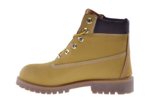 Timberland Big Kids 6 Inch Premium Weather Proof Boot Wheat/Nubuck