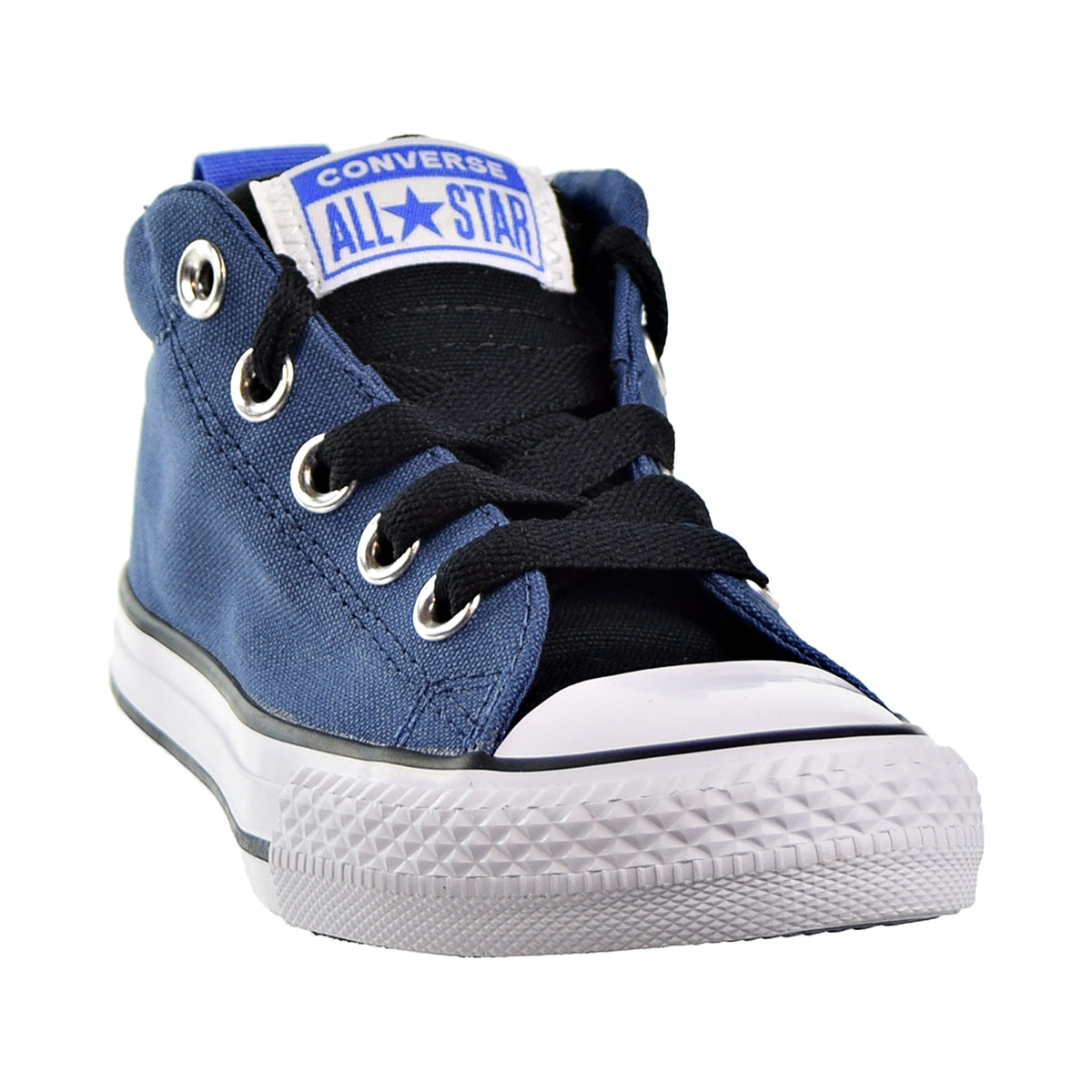 Converse Chuck Taylor All Star Street Mid Big Kids Shoes Mason Blue/Black/White