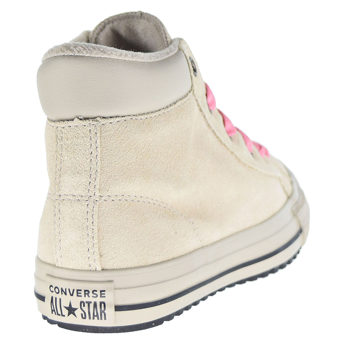 Converse Chuck Taylor All Star PC Boot Hi Kids' Shoes Natural Ivory-Pink