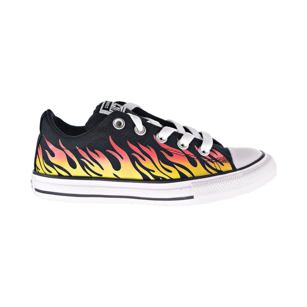 Converse Chuck Taylor AS Street Slip "Into The Flames" Kids' Shoes Black-Yellow