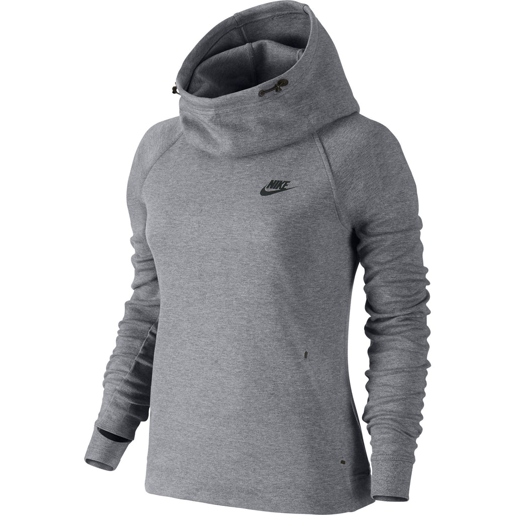 Nike Tech Fleece Women's Hoodie Charcoal Heather/Black