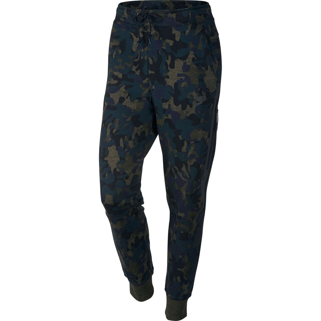 Nike Tech Fleece Printed Women's Pants Cargo Khaki/Heather/Black