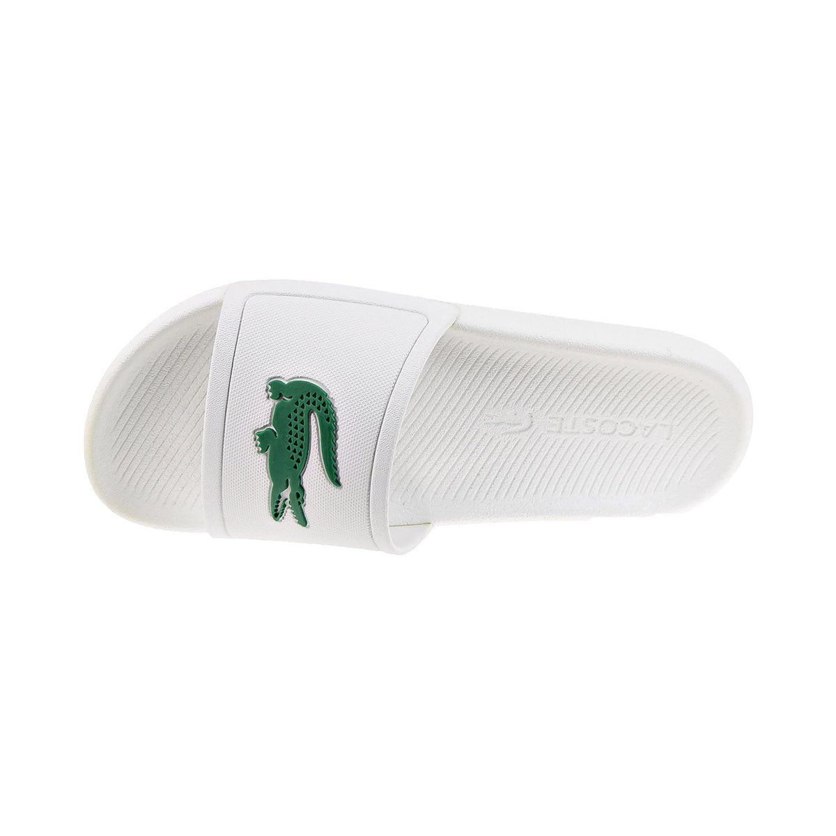 Lacoste Croco 119 1 CMA Men's Slides White/Green