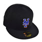 New Era New York Mets 59Fifty Men's Fitted Hat Cap Black/Blue/White/Orange