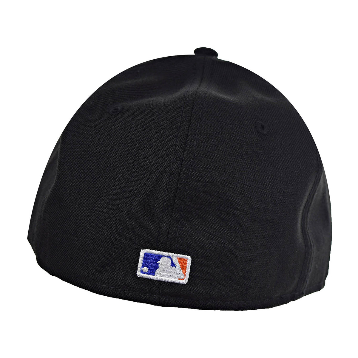 New Era New York Mets 59Fifty Men's Fitted Hat Cap Black/Blue/White/Orange