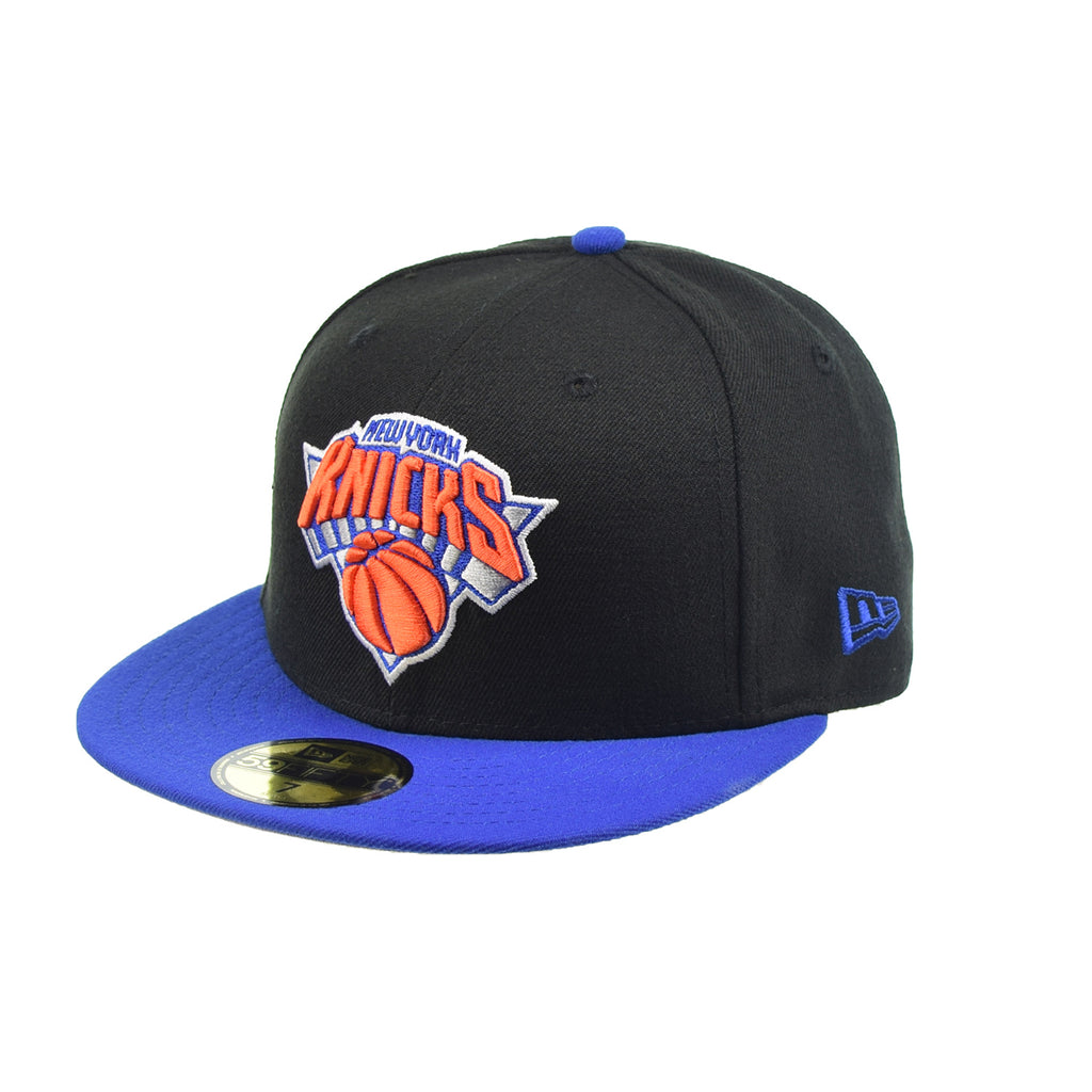 New Era New York Knicks 2Tone 59Fifty Fitted Men's Hat Black-Blue