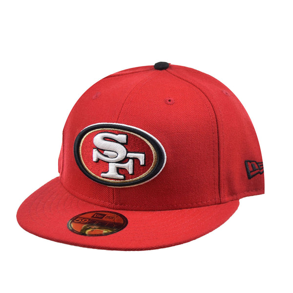 San Francisco 49ers New Era Identity Cuffed Knit Hat - Scarlet