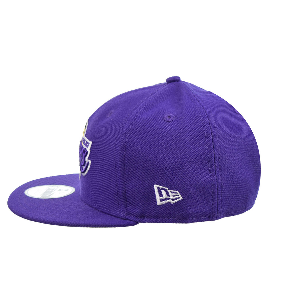 New Era Los Angeles Lakers Basic 9Fifty Men's Snapback Hat Purple-Yellow
