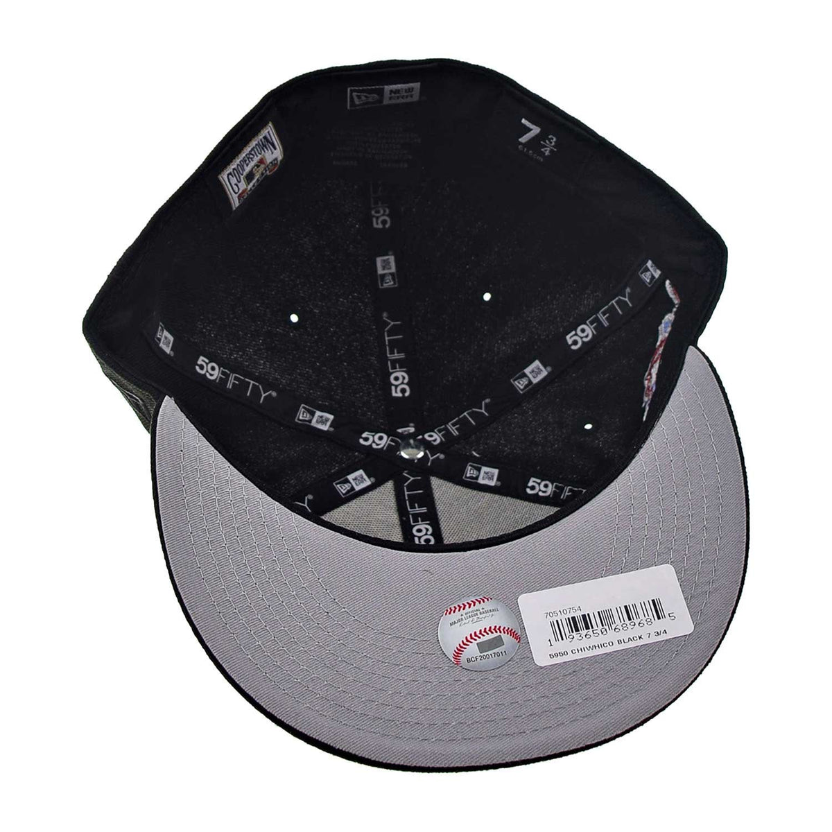 New Era 59Fifty Chicago White Sox Men's Fitted Hat Black