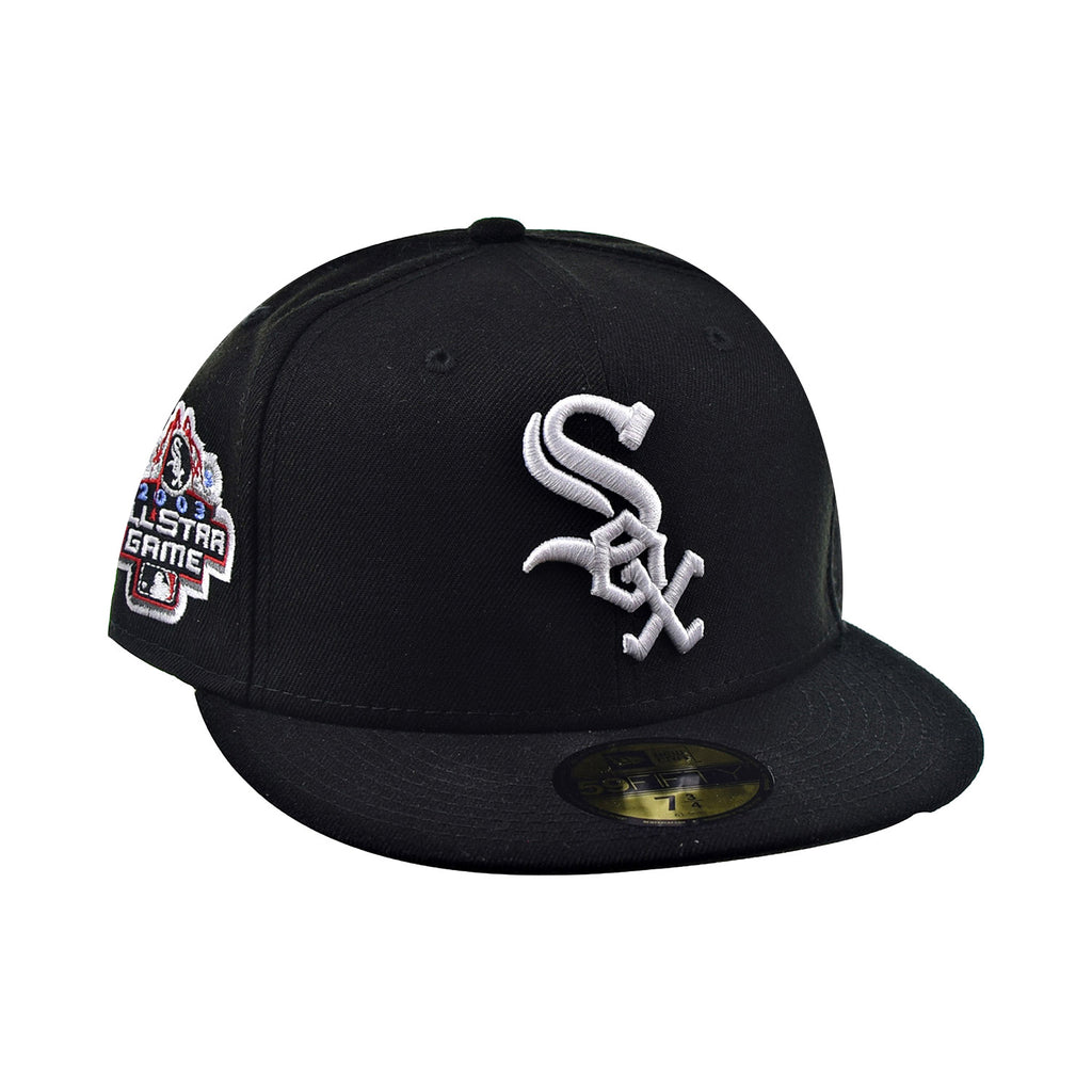 New Era 59Fifty Chicago White Sox Men's Fitted Hat Black