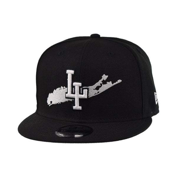 New Era Long Island New York Oceanside 9Fifty Men's Snapback Hat Black