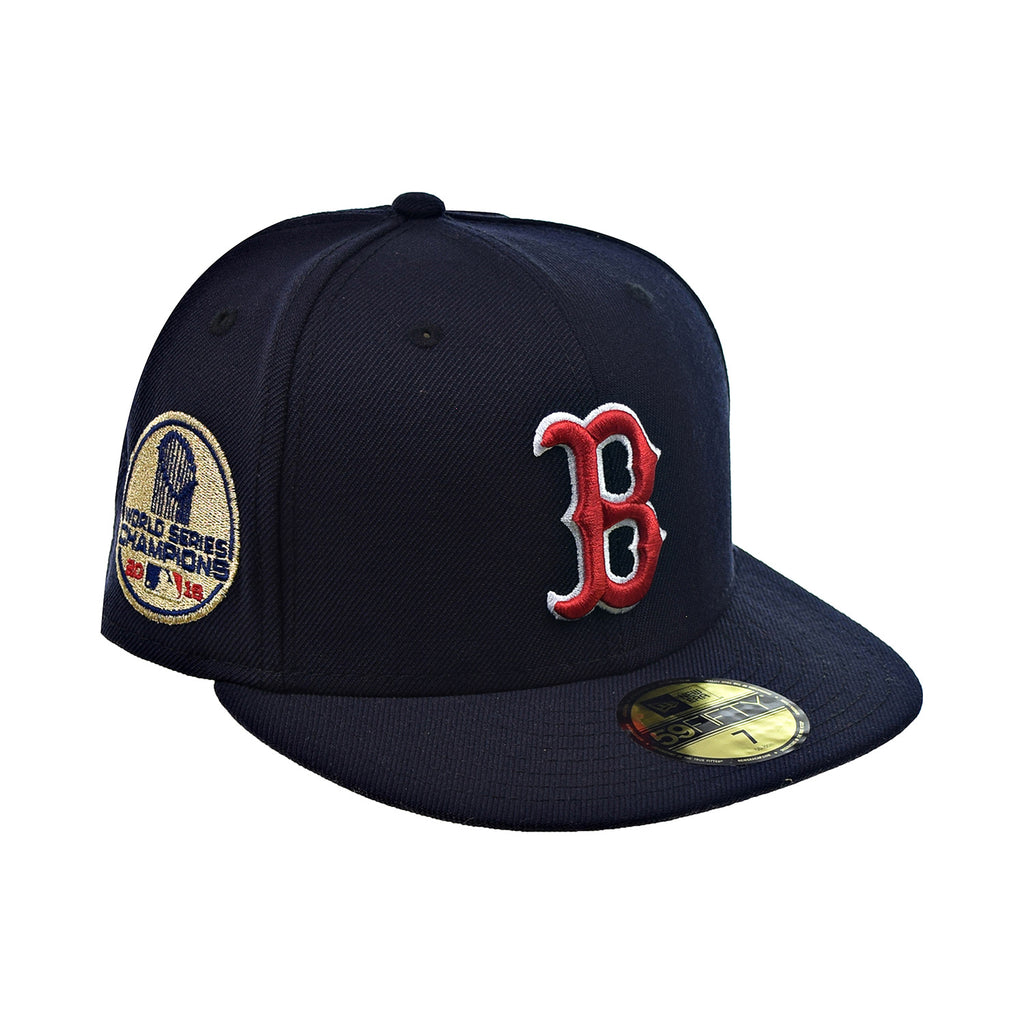 New Era Boston 59Fifty 2018 MLB World Series Champions Fitted Men's Hat Black