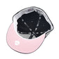 New Era New York Yankees World Championships Men's Fitted Hat Black-Pink Bottom