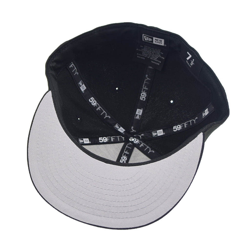 New Era Cap Black 59FIFTY Fitted Ornament, by New Era