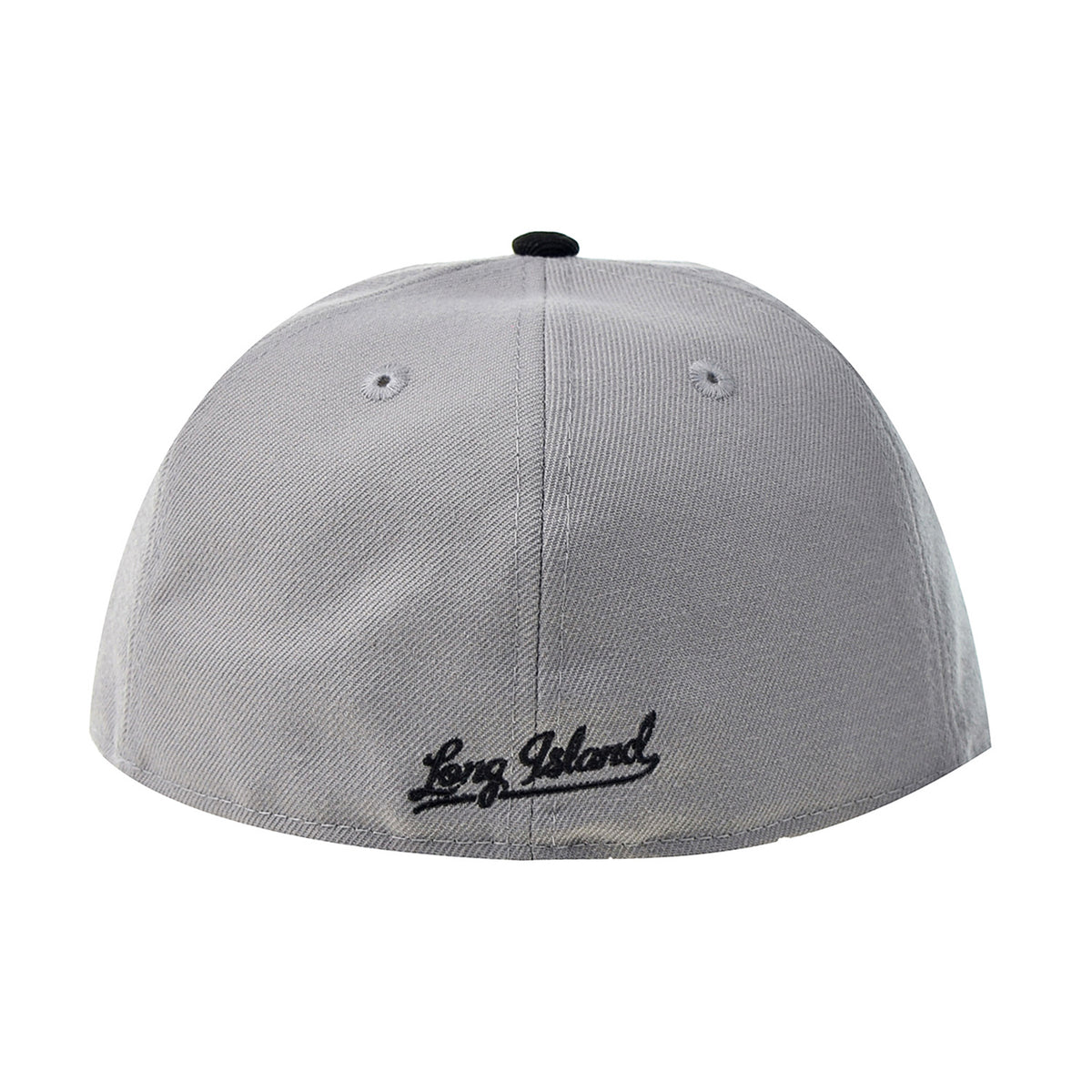 New Era Long Island NY 59Fifty Fitted Men's Hat Grey-Black