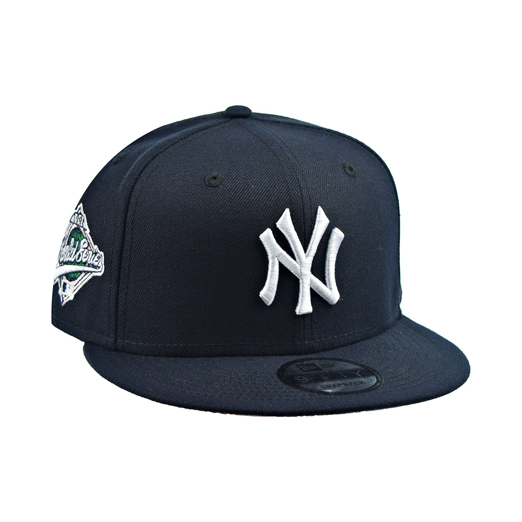 New Era New York Yankees Mens Navy Blue 1996 World Series Side Patch  59FIFTY Fitted Hat