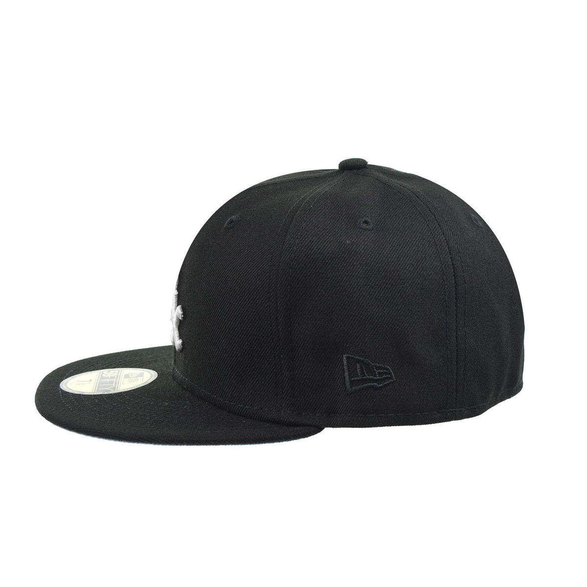 New Era Chicago White Sox "Comisky Park" 59Fifty Fitted Hat Black-Blue Bottom