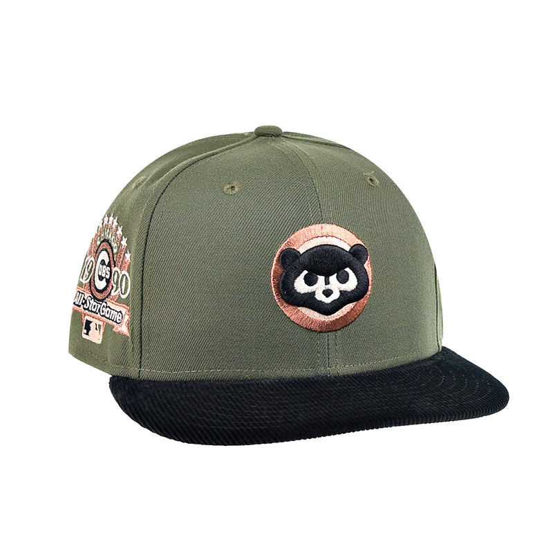 New Era Chicago Cubs ASG 59Fifty Men's Fitted Hat New Olive-Peach