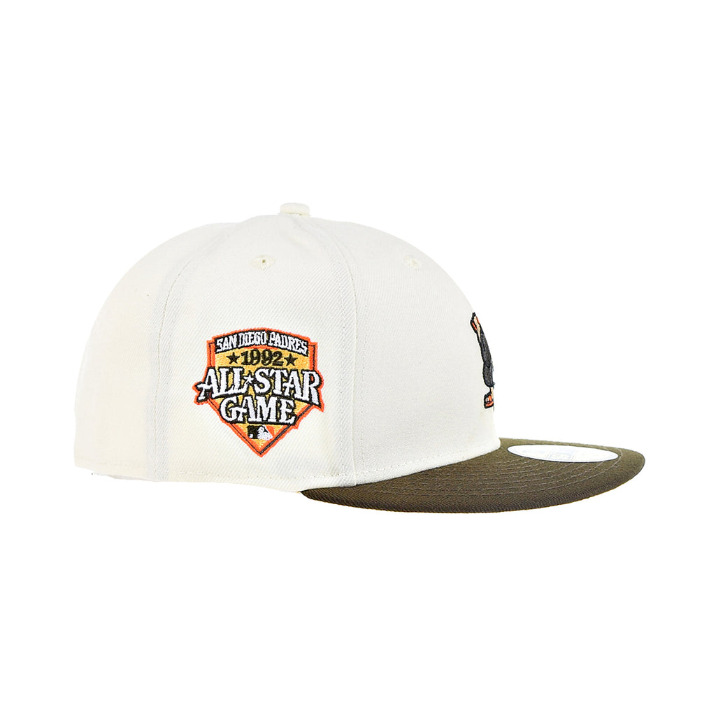 New Era San Diego Padres 1992 ASG Decades Men's Fitted Hat Off-White-B