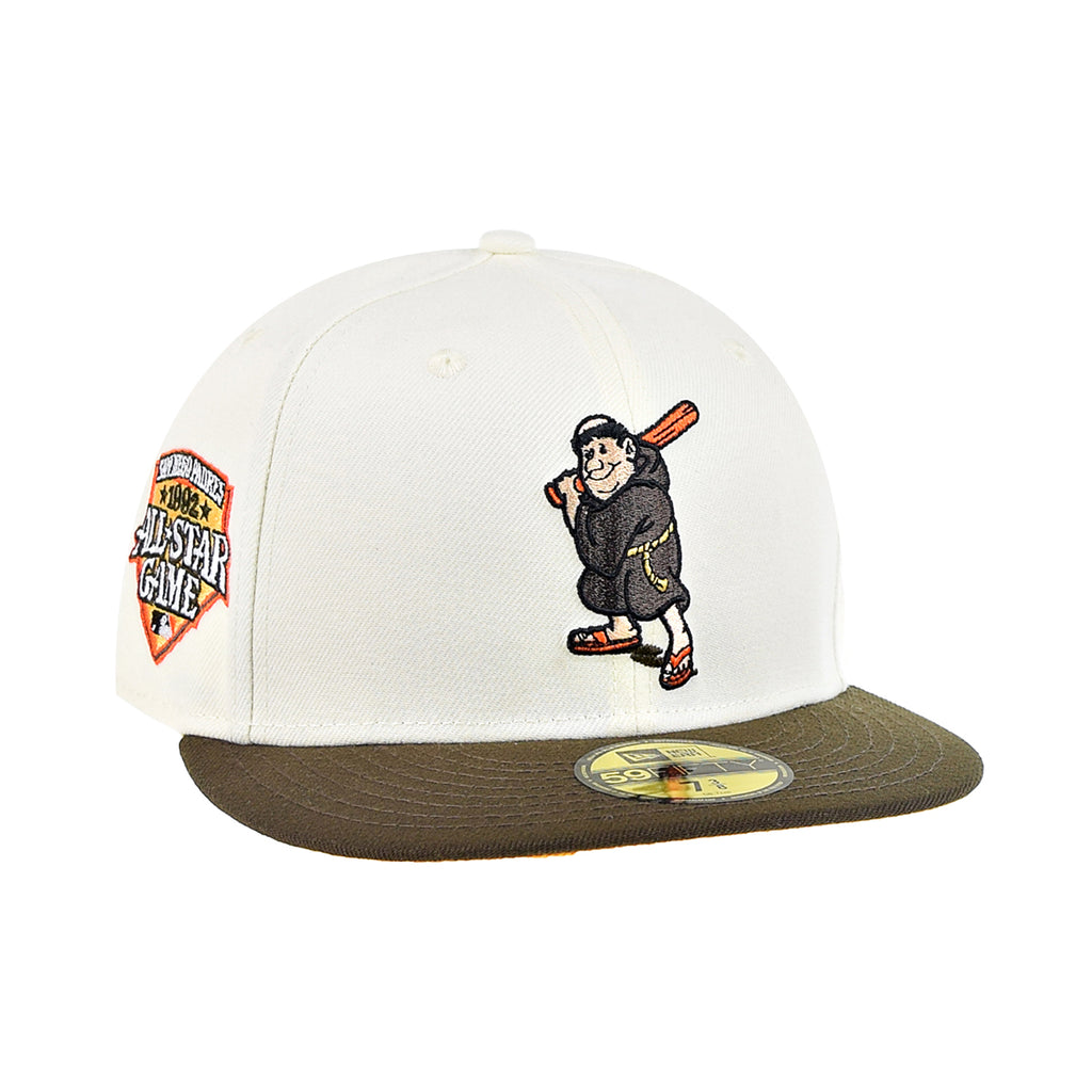 New Era San Diego Padres 1992 ASG Decades Men's Fitted Hat Off-White-Brown