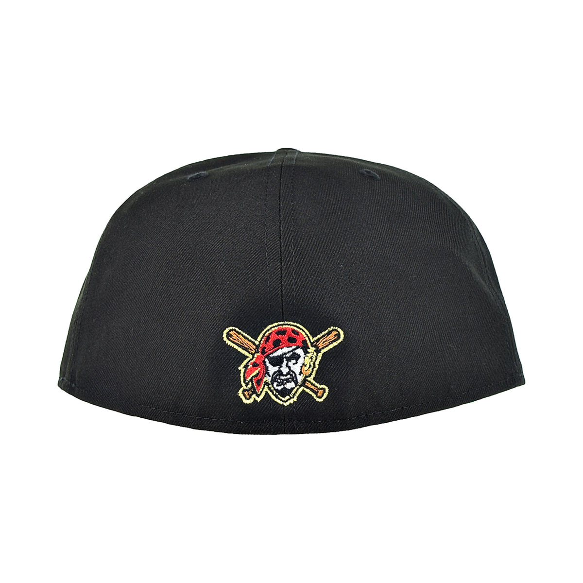 New Era Pittsburgh Pirates Flag 59Fifty Men's Fitted Hat Black-Scarlet