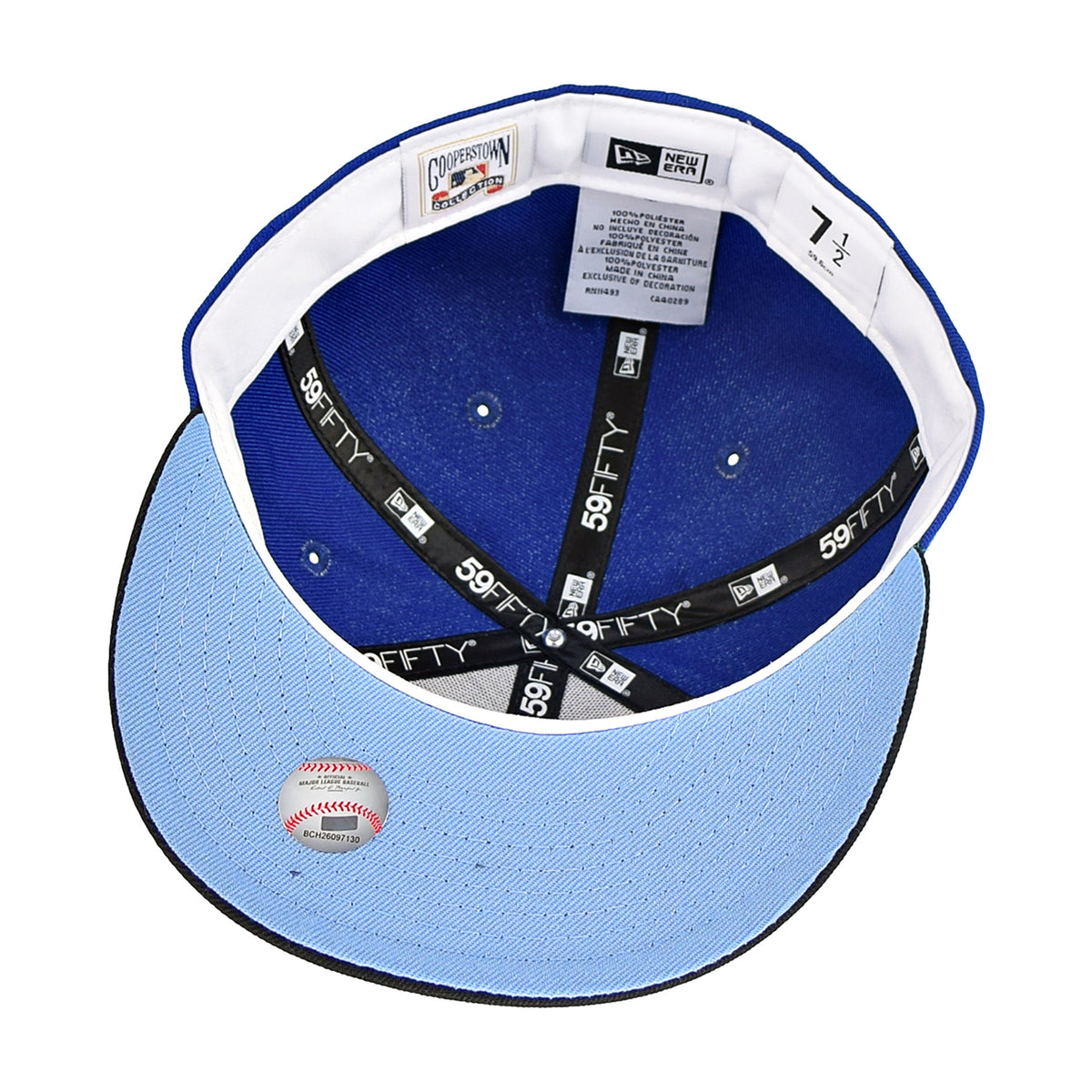 New Era New York Mets Shea Stadium 59Fifty Men's Fitted Hat Blue-Black