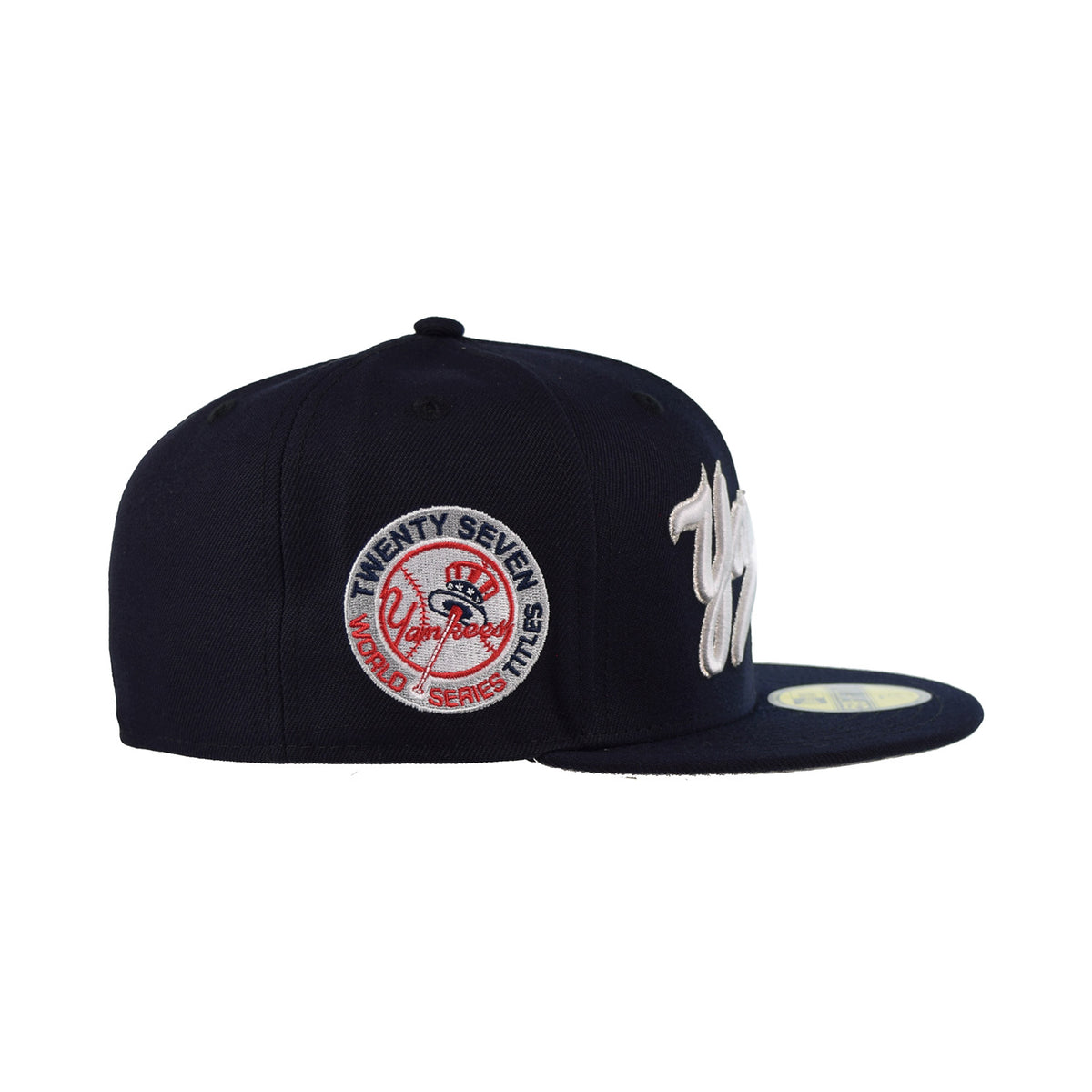 New Era New York Yankees 27 World Series Titles 59Fifty Men's Fitted Hat Navy
