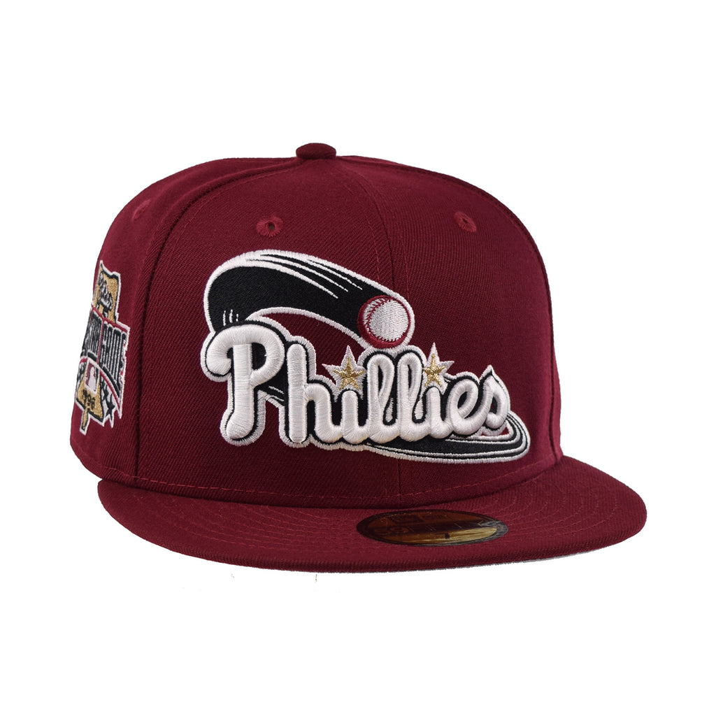 New Era Philadelphia Phillies Cardinal Fitted Hat World Series