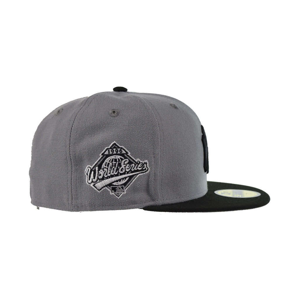 Atlanta Braves New Era Storm Tonal 59FIFTY Fitted Hat - Gray