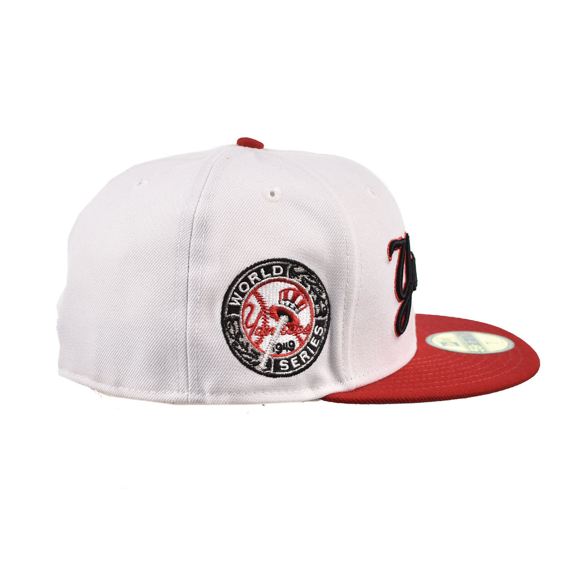 New Era New York Yankees 1949 World Series 59Fifty Men's Fitted Hat White-Black