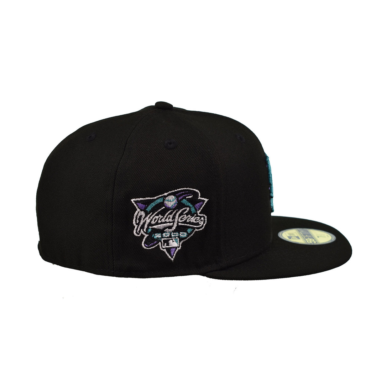 New Era MLB New York Yankees World Series 59Fifty Men's Fitted Hat Black-Blue