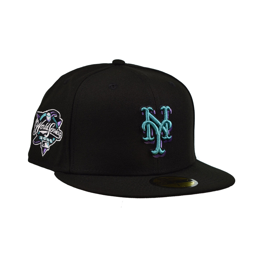 New Era MLB New York Yankees World Series 59Fifty Men's Fitted Hat Black-Blue