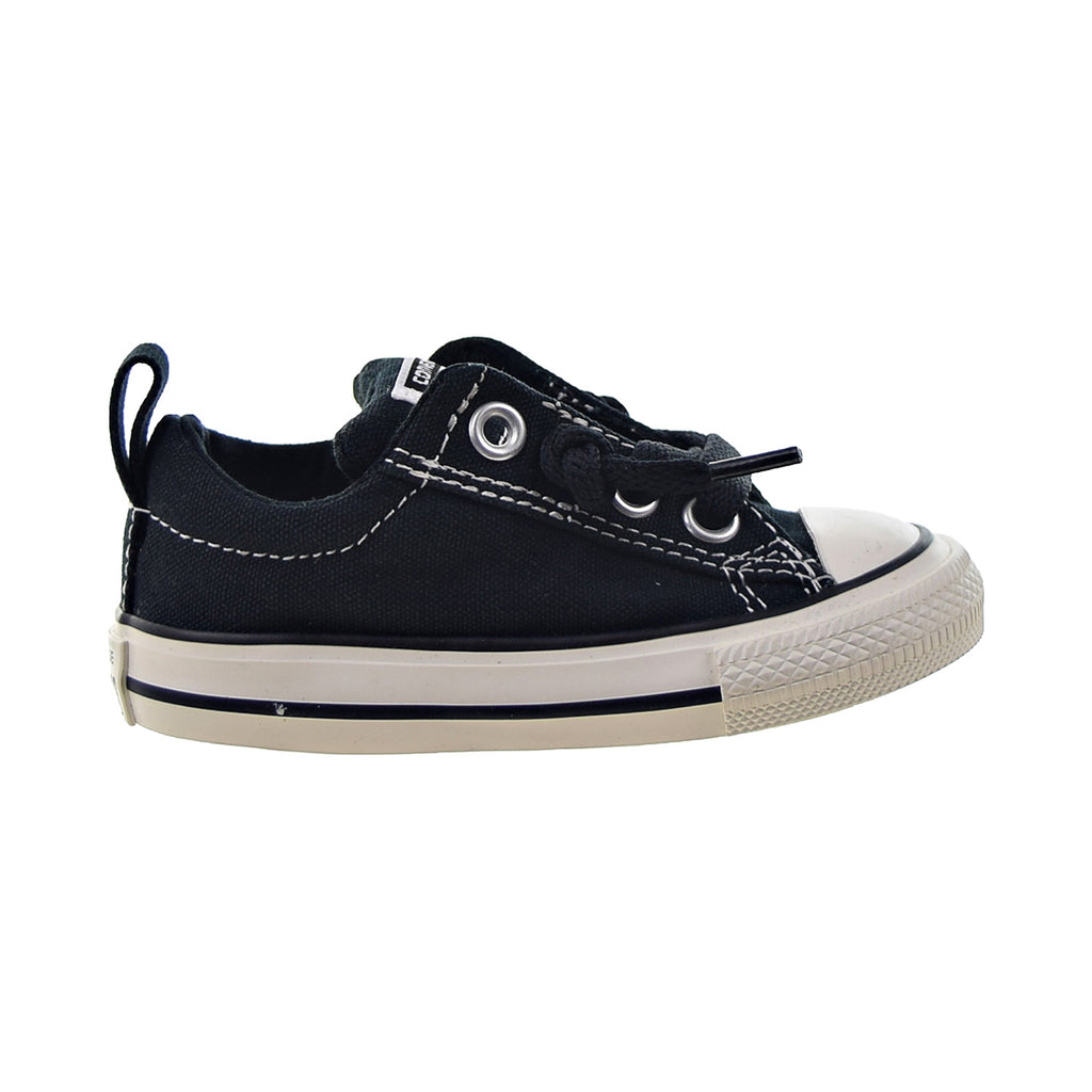 Converse Chuck Taylor All Star Street Ox Toddlers' Shoes Black-White