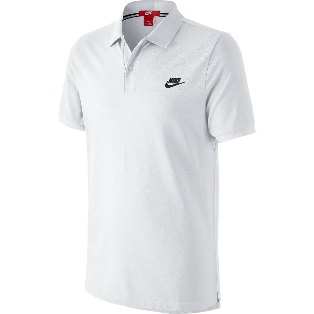 Nike GS Slim Fit Polo Men's T-Shirt Athletic White/Black