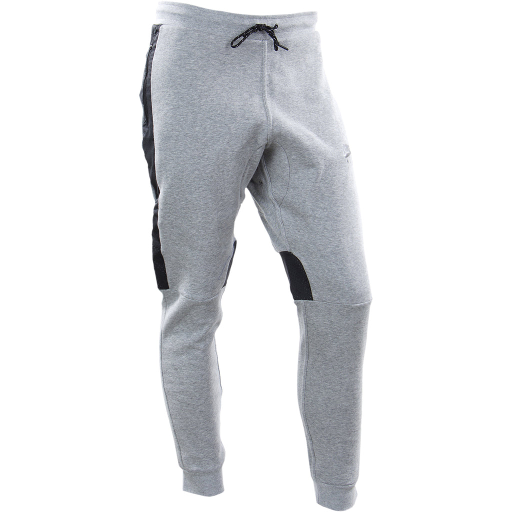 Nike Air Hybrid Fleece Cuffed Men's Jogger Pants Grey-Black