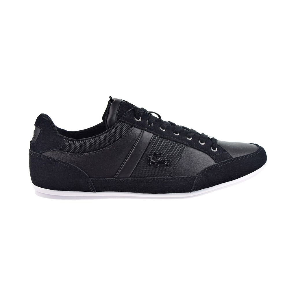 Lacoste Chaymon 222 2 CMA Perforated Leather Men's Shoes Black