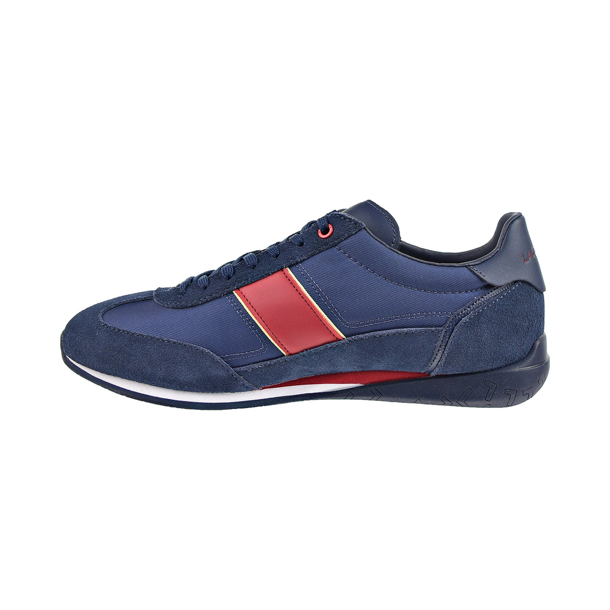 Lacoste Angular 222 2 CMA Textile Men's Shoes Navy-Red