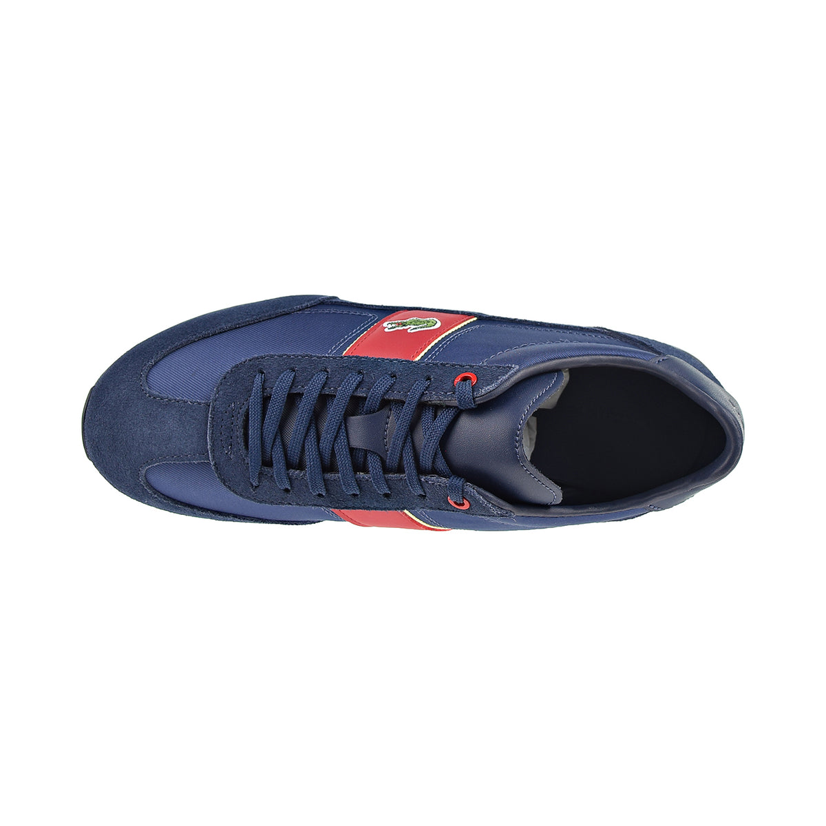 Lacoste Angular 222 2 CMA Textile Men's Shoes Navy-Red