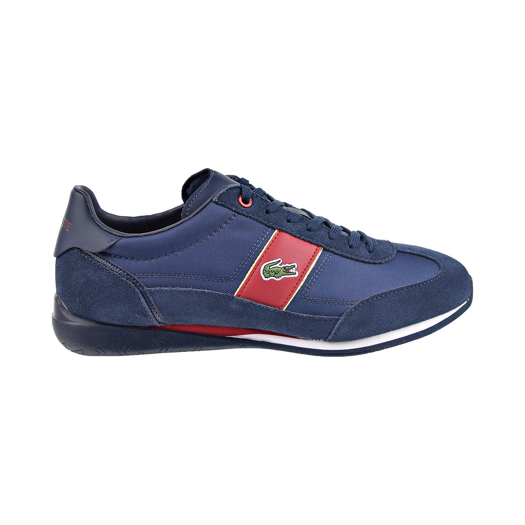 Lacoste Angular 222 2 CMA Textile Men's Shoes Navy-Red