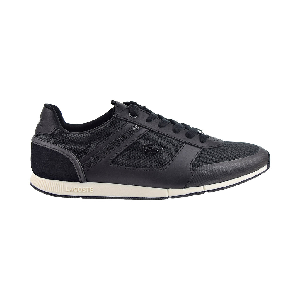 Lacoste Menerva 222 1 CMA Textile Sport Men's Shoes Black/White