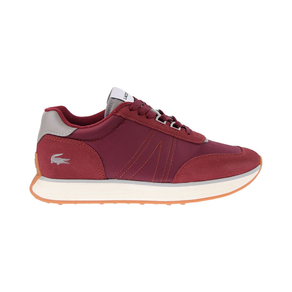 Lacoste L-Spin Deluxe Textile SMA Men's Shoes Burgundy-Off White