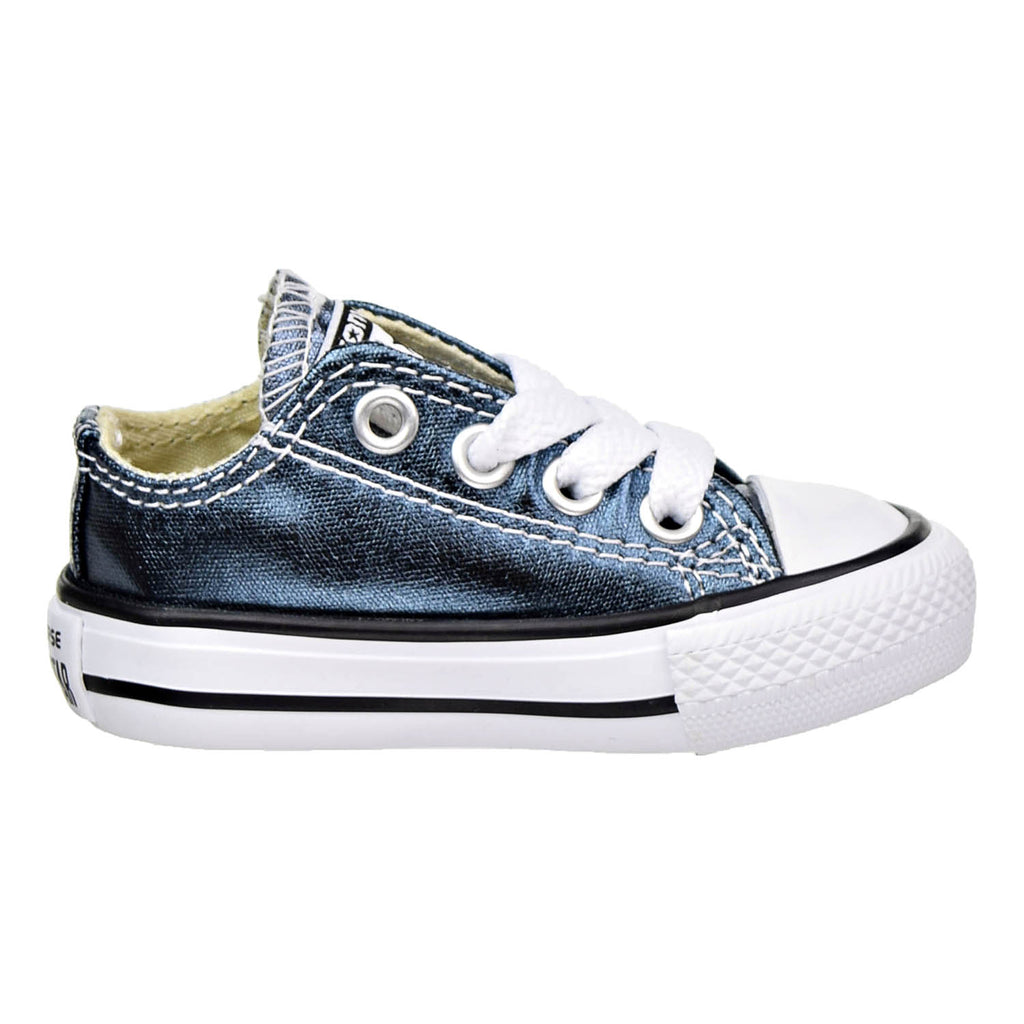 Converse Chuck Taylor All Star OX Infants Shoes Blue Fir/White/Black