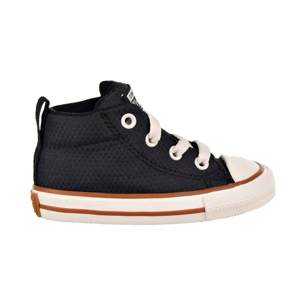 Converse Chuck Taylor All Star Street Mid Toddler's Shoes Black/Gum/Egret