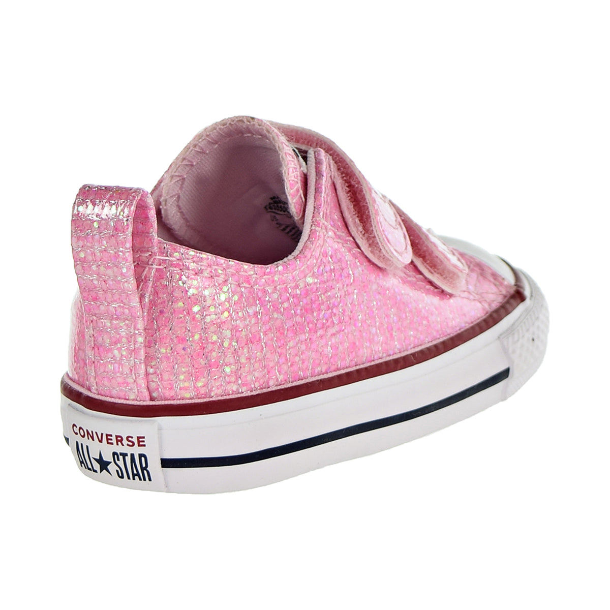 Converse Chuck Taylor All Star 2V Ox Toddler's Shoes Pink Foam/Enamel Red