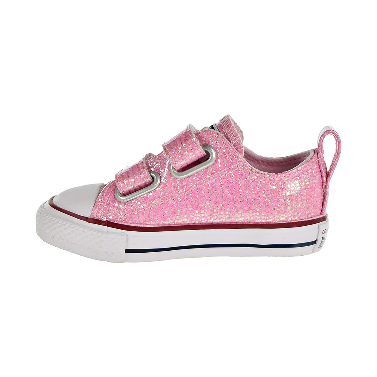 Converse Chuck Taylor All Star 2V Ox Toddler's Shoes Pink Foam/Enamel Red