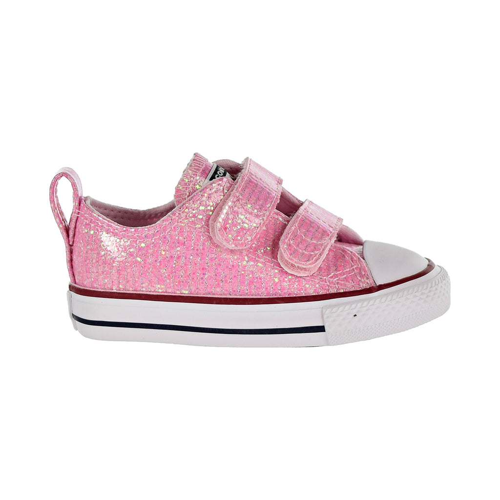 Converse Chuck Taylor All Star 2V Ox Toddler's Shoes Pink Foam/Enamel Red