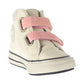 Converse Chuck Taylor AS Hook And Loop PC Boot Hi Toddler Shoes Natural Ivory